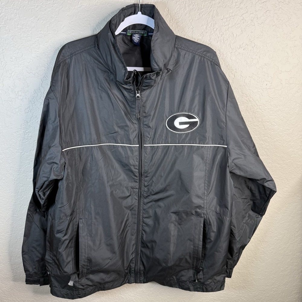 Devon and Jones Sport Element Jacket Georgia Bulldogs NFL Team Logo Large